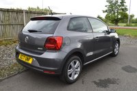 USED 2017 17 VOLKSWAGEN POLO 1.0 BlueMotion Tech Match Edition Hatchback 3dr Petrol Manual Euro 6 (s/s) (60 ps) FULL SERVICE HISTORY, 7 STAMPS