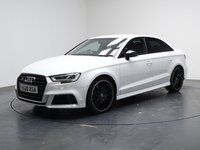 USED 2020 20 AUDI S3 2.0 TFSI Black Edition Saloon 4dr Petrol S Tronic quattro Euro 6 (s/s) (300 ps) FULL AUDI HISTORY+TECH PACK