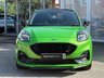 USED 2021 21 FORD PUMA 1.5T EcoBoost ST SUV 5dr Petrol Manual Euro 6 (s/s) (200 ps) Finished in MEAN GREEN MET with HEATED RECARO LEATHER/ALCANTARA Trim. This Ford Puma certainly looks the part, it is the sportiest version of the Puma compact SUV, with meaner looks and a racier setup, It's got the raised up driving position, the eye-catching design, and a miniature SUV shape. Features include Sat Nav with Virtual Dash, DAB Radio, 19" ALLOYS, ST Performance Pack,  B/Tooth, Heated Seats and Steering, Wheel Apple Play, B&O Premium Audio and much more. JUST SERVICED on arrival.