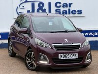 USED 2015 65 PEUGEOT 108 1.2 PureTech Allure Hatchback 5dr Petrol Manual Euro 6 (82 ps) GREAT SERVICE HISTORY WITH THIS CAR
