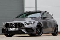 USED 2020 70 MERCEDES-BENZ A CLASS 2.0 A45 AMG S Plus Hatchback 5dr Petrol 8G-DCT 4MATIC+ Euro 6 (s/s) (421 ps) AMG DRIVERS PK-PANROOF-AERO PK
