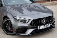 USED 2020 70 MERCEDES-BENZ A CLASS 2.0 A45 AMG S Plus Hatchback 5dr Petrol 8G-DCT 4MATIC+ Euro 6 (s/s) (421 ps) AMG DRIVERS PK-PANROOF-AERO PK