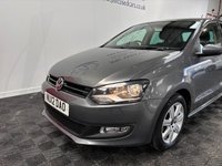 USED 2012 12 VOLKSWAGEN POLO 1.2 Match Hatchback 5dr Petrol Manual Euro 5 (60 ps) AIR CON, ALLOYS, 1 YEAR MOT