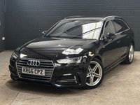 USED 2016 66 AUDI A4 AVANT 2.0 TDI S line Estate 5dr Diesel S Tronic Euro 6 (s/s) (150 ps) SAT NAV - DAB - BLUETOOTH
