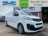 USED 2023 23 VAUXHALL VIVARO LWB 2900 PRO L2 H1 EURO 6 100BHP WITH 35,000 MILES ONE OWNER FULL MOT, JUST BEEN SERVICED, 6 MONTHS WARRANTY, PX WELCOME