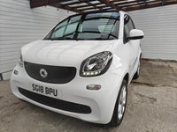 USED 2018 18 SMART FORTWO 1.0 Passion Coupe 2dr Petrol Manual Euro 6 (s/s) (71 ps) 1 Owner - 2 Keys - Full History