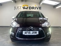 USED 2015 15 CITROEN DS3 1.6 VTi DStyle Plus Hatchback 3dr Petrol Manual Euro 5 (120 ps) LOW MILES, PARKING SENSORS!!!