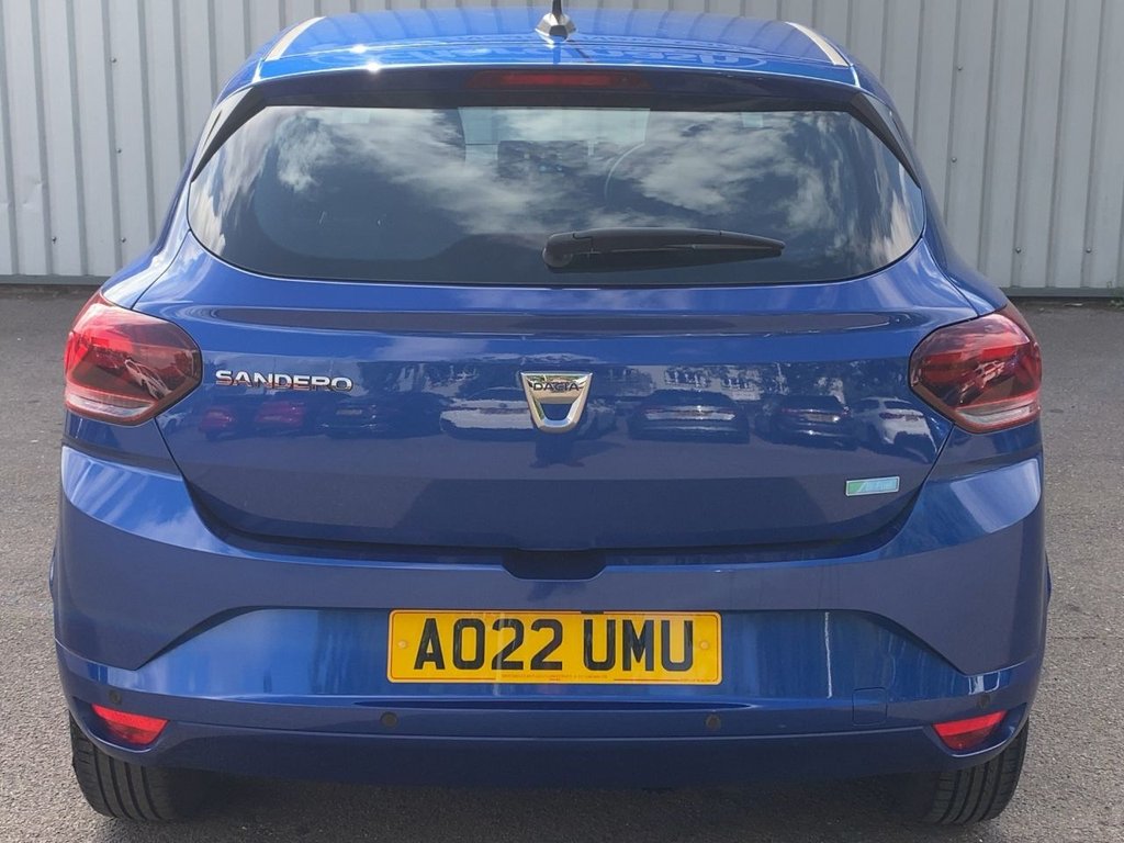 USED 2022 22 DACIA SANDERO 1.0 TCe Comfort Hatchback 5dr Bi Fuel Manual Euro 6 (s/s) (100 ps) KEYLESS+CAMERA+R/SENSOR+1OWNER