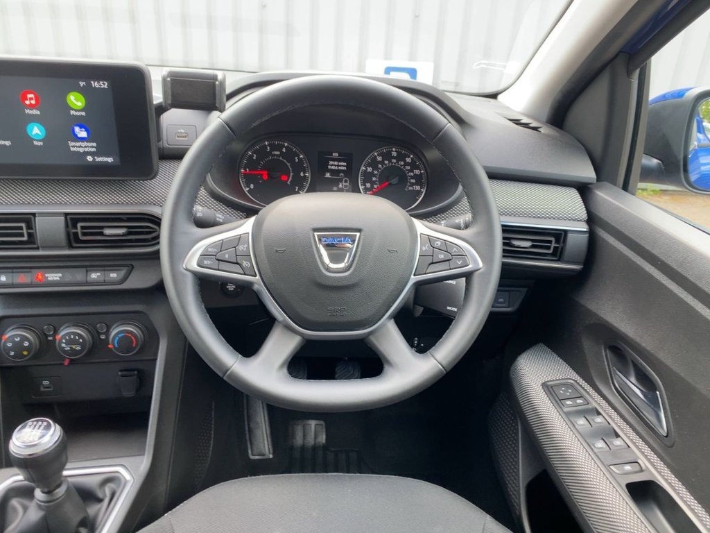 USED 2022 22 DACIA SANDERO 1.0 TCe Comfort Hatchback 5dr Bi Fuel Manual Euro 6 (s/s) (100 ps) KEYLESS+CAMERA+R/SENSOR+1OWNER