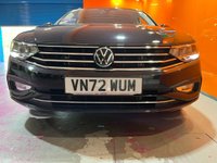 USED 2022 72 VOLKSWAGEN PASSAT 1.5 TSI EVO SEL Estate 5dr Petrol DSG Euro 6 (s/s) (150 ps) 17" Alloys. Black Leather.