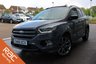 USED 2019 69 FORD KUGA 2.0 TDCi EcoBlue ST-Line Edition SUV 5dr Diesel Manual Euro 6 (s/s) (150 ps) - EURO 6 - ULEZ, SAT NAV, LEATHER/ALCANTARA, PAN ROOF, APPLE/ANDROID CARPLAY, 19" ALLOYS, P/SENSORS, P/ASSIST, CRUISE, DAB & BLUETOOTH