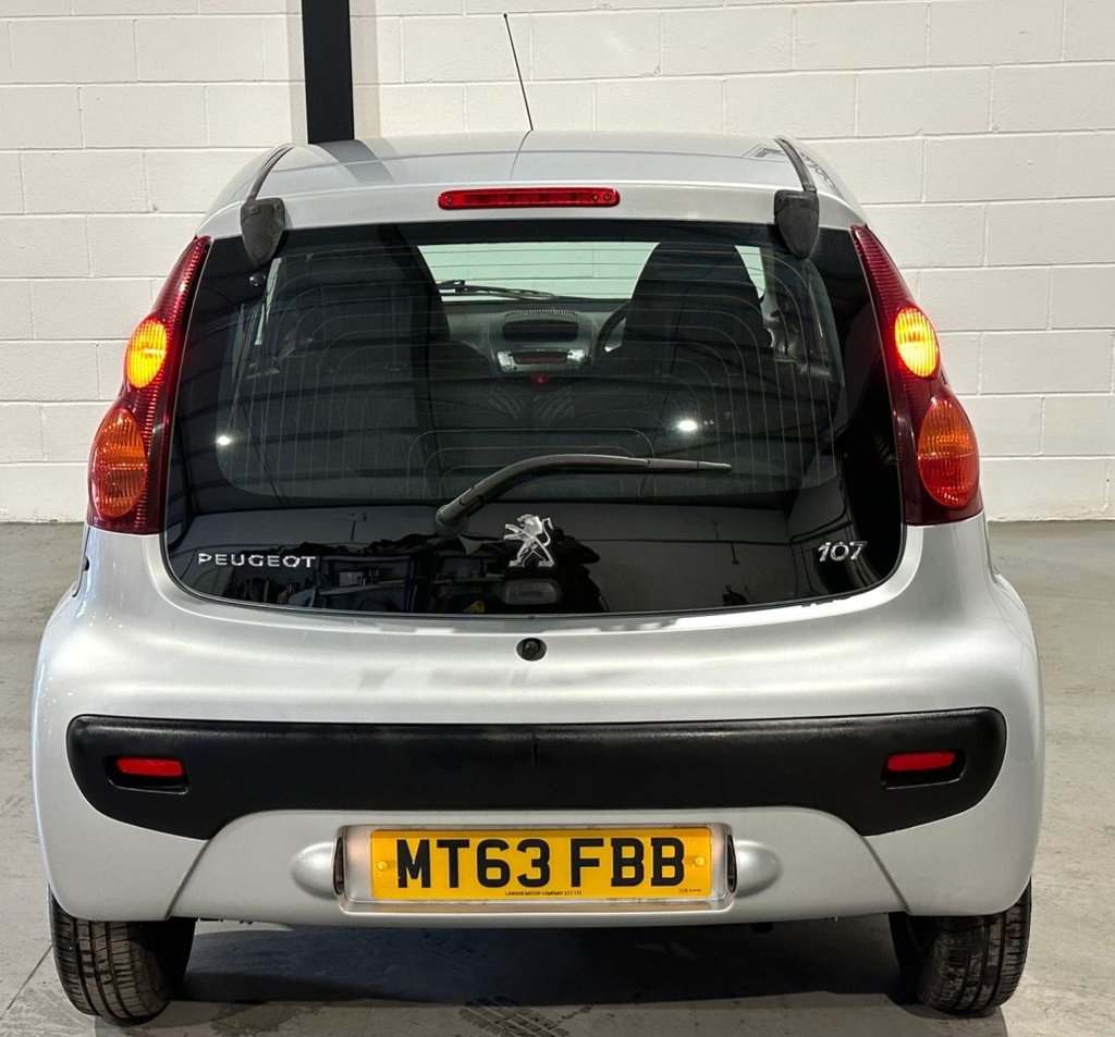 USED 2013 63 PEUGEOT 107 1.0 12V Active Hatchback 5dr Petrol Manual Euro 5 (68 ps) 