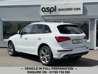 USED 2017 66 AUDI Q5 2.0 TDI S line Plus SUV 5dr Diesel S Tronic quattro Euro 6 (s/s) (190 ps) BLACK LEATHER, SATELLITE NAVIGATION, CLIMATE CONTROL, CRUISE CONTROL, MULTI FUNCTION STEERING WHEEL, 20&rdquo; ALLOY WHEELS, PADDLE SHIFT, VOICE CONTROL, FRONT ARM REST, MEDIA, DRIVER ASSIST, RAIN SENSORS, LUMBAR SUPPORT, AUTO LIGHTS, REAR PRIVACY GLASS, FRONT & REAR PARKING SENSORS, BLUETOOTH, HEATED FRONT SEATS, ALUMINIUM ROOF RAILS, AUDI MULTI MEDIA