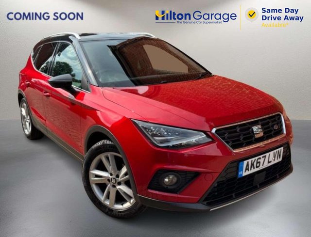 2017 SEAT ARONA 1.0 ARONA FR TSI 5DR CLICK COLLECT HOME DELIVERY 2017 71,500 MILES... photo