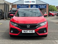 USED 2017 17 HONDA CIVIC 1.0 VTEC Turbo EX Hatchback 5dr Petrol CVT Euro 6 (s/s) (129 ps) 