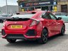 USED 2017 17 HONDA CIVIC 1.0 VTEC Turbo EX Hatchback 5dr Petrol CVT Euro 6 (s/s) (129 ps) 