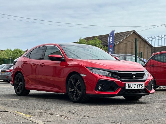 View our Honda Civic 1.0 VTEC Turbo EX Hatchback 5dr Petrol CVT Euro 6 (s/s) (129 ps)