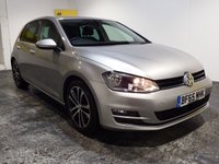 USED 2015 65 VOLKSWAGEN GOLF 1.4 TSI BlueMotion Tech ACT GT Hatchback 5dr Petrol DSG Euro 6 (s/s) (150 ps) &pound;35 TAX-CRUISE-BLUETOOTH-AUTO-7 SERVICES-DAB-PARKING SENSORS-A/C