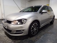 USED 2015 65 VOLKSWAGEN GOLF 1.4 TSI BlueMotion Tech ACT GT Hatchback 5dr Petrol DSG Euro 6 (s/s) (150 ps) &pound;35 TAX-CRUISE-BLUETOOTH-AUTO-7 SERVICES-DAB-PARKING SENSORS-A/C