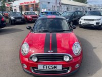 USED 2012 12 MINI COUPE 1.6 Cooper Coupe 2dr Petrol Manual Euro 5 (s/s) (122 ps) 