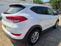 USED 2016 16 HYUNDAI TUCSON 2.0 CRDi Blue Drive SE Nav SUV 5dr Diesel Manual Euro 6 (s/s) (136 ps) DAB+NAV+CLIMATE+PARKASSIST+LADY+FSH+CAM