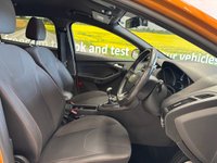 USED 2017 66 FORD FOCUS 1.0T EcoBoost ST-Line Hatchback 5 door Petrol Manual Euro 6 in orange BLUETOOTH+PRIVACY GLASS+CD PLAYER