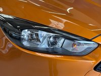 USED 2017 66 FORD FOCUS 1.0T EcoBoost ST-Line Hatchback 5 door Petrol Manual Euro 6 in orange BLUETOOTH+PRIVACY GLASS+CD PLAYER