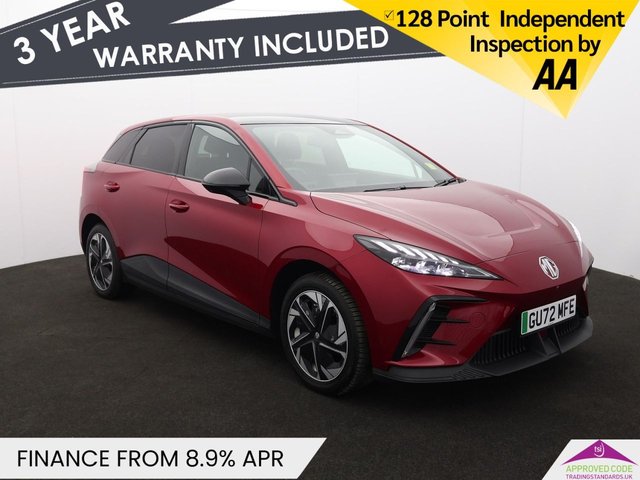 View our MG MG 4 64kWh Trophy Long Range Hatchback 5dr Electric Auto (203 ps)