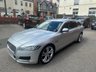 USED 2018 18 JAGUAR XF 3.0d V6 Portfolio Sportbrake 5dr Diesel Auto Euro 6 (s/s) (300 ps) Bluetooth : Sat Nav : DAB Radio : Leather upholstery : Isofix : Elec/Heated front seats :   Heated rear seats : Elec adj steering wheel : Heated steering wheel + screen : Air-con :   Cargo cover : Rear view camera : Front + rear sensors : Remotely operated tailgate