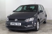 USED 2017 66 VOLKSWAGEN POLO 1.2 TSI BlueMotion Tech Match Edition Hatchback 5dr Petrol Manual Euro 6 (s/s) (90 ps) Dab Radio, Parking Sensors