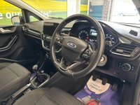 USED 2018 18 FORD FIESTA 1.1 Ti-VCT Zetec Hatchback 5 door Petrol Manual Euro 6 in Black +BLUETOOTH+REAR PARK SENSORS+