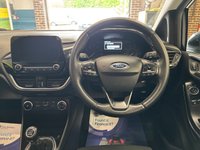 USED 2018 18 FORD FIESTA 1.1 Ti-VCT Zetec Hatchback 5 door Petrol Manual Euro 6 in Black +BLUETOOTH+REAR PARK SENSORS+