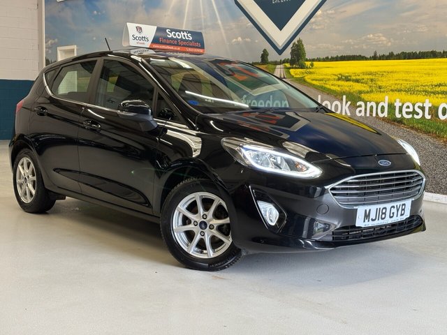 View our Ford Fiesta 1.1 Ti-VCT Zetec Hatchback 5 door Petrol Manual Euro 6 in Black