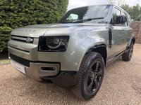 USED 2024 74 LAND ROVER DEFENDER 110 3.0 D350 MHEV X-Dynamic HSE SUV 5dr Diesel Auto 4WD Euro 6 (s/s) (350 ps) 20" GLOSS BLACK ALLOYS, HEADS UP