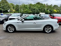 USED 2018 18 AUDI A5 CABRIOLET 2.0 TDI Sport Convertible 2dr Diesel S Tronic Euro 6 (s/s) (190 ps) 190BHP + NAV + CRUISE + DAB + CARPLAY + CABRIOLET