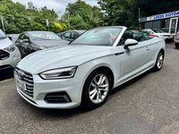 USED 2018 18 AUDI A5 CABRIOLET 2.0 TDI Sport Convertible 2dr Diesel S Tronic Euro 6 (s/s) (190 ps) 190BHP + NAV + CRUISE + DAB + CARPLAY + CABRIOLET