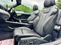 USED 2018 18 AUDI A5 CABRIOLET 2.0 TDI Sport Convertible 2dr Diesel S Tronic Euro 6 (s/s) (190 ps) 190BHP + NAV + CRUISE + DAB + CARPLAY + CABRIOLET
