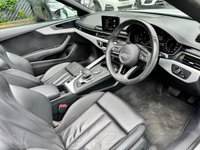 USED 2018 18 AUDI A5 CABRIOLET 2.0 TDI Sport Convertible 2dr Diesel S Tronic Euro 6 (s/s) (190 ps) 190BHP + NAV + CRUISE + DAB + CARPLAY + CABRIOLET
