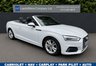USED 2018 18 AUDI A5 CABRIOLET 2.0 TDI Sport Convertible 2dr Diesel S Tronic Euro 6 (s/s) (190 ps) 190BHP + NAV + CRUISE + DAB + CARPLAY + CABRIOLET