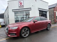 USED 2016 66 AUDI A4 2.0 TDI ultra S-Line Saloon 4dr Diesel Manual Euro 6 (s/s) (150 ps) HIGH SPEC! &pound;20 TAX! GOOD HISTORY WITH NEW CAMBELT!