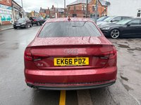 USED 2016 66 AUDI A4 2.0 TDI ultra S-Line Saloon 4dr Diesel Manual Euro 6 (s/s) (150 ps) HIGH SPEC! &pound;20 TAX! GOOD HISTORY WITH NEW CAMBELT!
