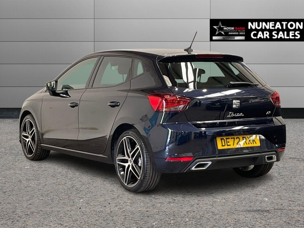 USED 2023 72 SEAT IBIZA 1.0 TSI FR Edition Hatchback 5dr Petrol Manual Euro 6 (s/s) (110 ps) One Owner - Full History