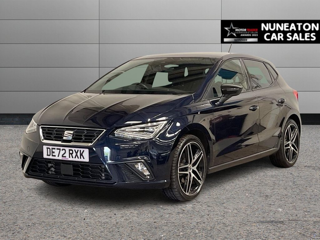 USED 2023 72 SEAT IBIZA 1.0 TSI FR Edition Hatchback 5dr Petrol Manual Euro 6 (s/s) (110 ps) One Owner - Full History