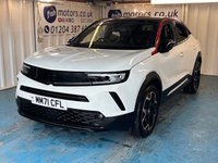 USED 2022 71 VAUXHALL MOKKA ELECTRIC 50kWh SRi Premium SUV 5dr Electric Auto (136 ps)+2 KEYS+1 FORMER KEEPER+PRIVACY+HALF LEATHER SEATS+PARK CONTROL+CAM+AIRCON+APPS+BLUETOOTH+MEDIA+NAV+18