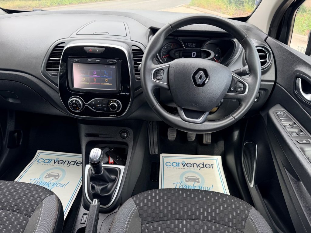 USED 2018 18 RENAULT CAPTUR 0.9 TCe ENERGY Dynamique Nav SUV 5dr Petrol Manual Euro 6 (s/s) (90 ps) 6 Services|SatNav|Sensors|Cruise|