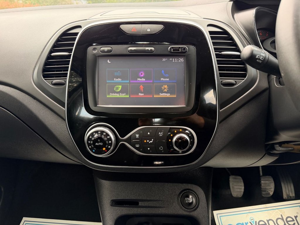 USED 2018 18 RENAULT CAPTUR 0.9 TCe ENERGY Dynamique Nav SUV 5dr Petrol Manual Euro 6 (s/s) (90 ps) 6 Services|SatNav|Sensors|Cruise|