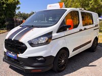 USED 2018 68 FORD TRANSIT CUSTOM 2.0 320 EcoBlue Crew Van Double Cab L1 H1 [ Air Con ) Euro 6 (6 Seat) (105 ps) Direct from lease Company Full Service History