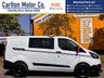 USED 2018 68 FORD TRANSIT CUSTOM 2.0 320 EcoBlue Crew Van Double Cab L1 H1 [ Air Con ) Euro 6 (6 Seat) (105 ps) Direct from lease Company Full Service History