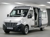 USED 2012 62 RENAULT MASTER 3500 RWD 2.3 DCI 125 BHP LHL X-LONG 7 SEATER CREWCAB  7 SEATS | AIR CON | SAT NAV | L4 X-LONG