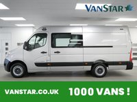 USED 2012 62 RENAULT MASTER 3500 RWD 2.3 DCI 125 BHP LHL X-LONG 7 SEATER CREWCAB  7 SEATS | AIR CON | SAT NAV | L4 X-LONG